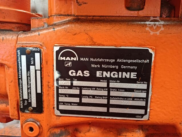 Warmte Kracht Koppel/wkk ABB MAN E2866E