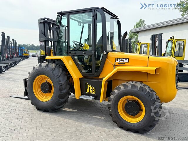 Off-road forklift JCB 940 / TRIPLEX 4500 / FREE-LIFT NEW TIRES