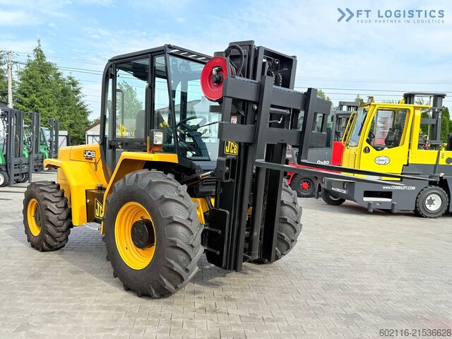 Off-road forklift JCB 940 / TRIPLEX 4500 / FREE-LIFT NEW TIRES