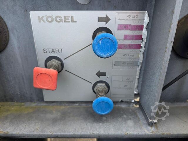 Containervervoer KÖGEL Port 45 simplex/ extendible/ saf disc