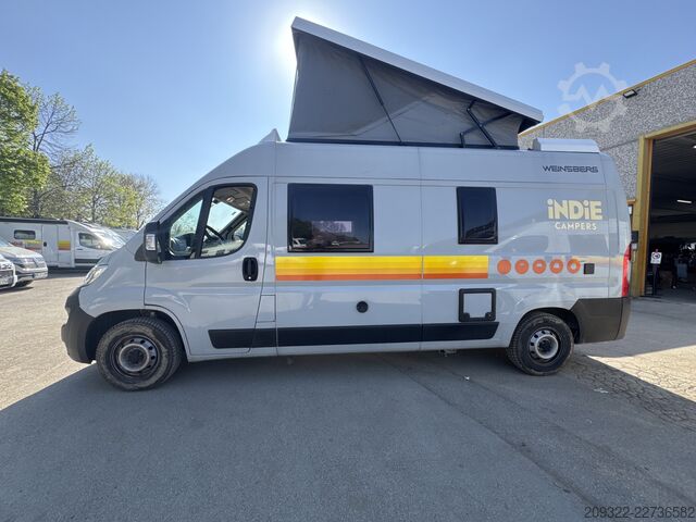 Camper 2023 Fiat Ducato Weinsberg Carabus | Cambio automatico | Tetto a soffietto