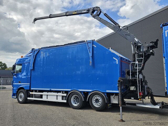 Kamion sa kranom DAF XF 440 6x2 / PENZ CRANE - KRAN + TIPPER TRAILER