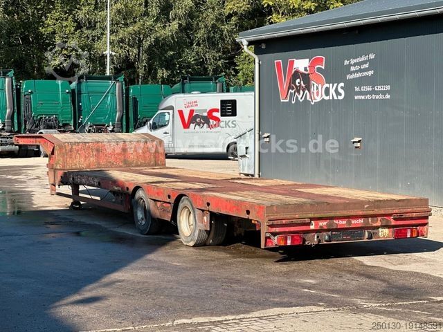 Dieplader oplegger FAYMONVILLE STN-2A Tieflader, Ausziehbar