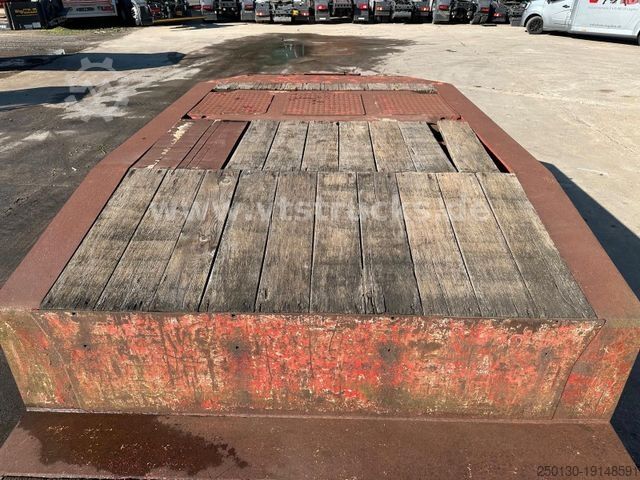 Dieplader oplegger FAYMONVILLE STN-2A Tieflader, Ausziehbar