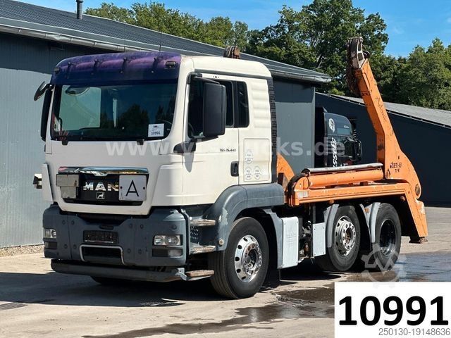 Billenőplatós teherautó MAN TGS 26.440 6x2 Gerken Absetzkipper Euro5