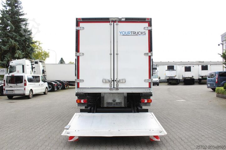 Camion frigorifique Mercedes-Benz Atego 1221 E6 Carrier Multi-Temp Strom Türen+LBW