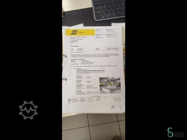 Plasma Schneider  ESAB Supraflex SXE-P1, 6000x2500mm 2008 ESAB 
