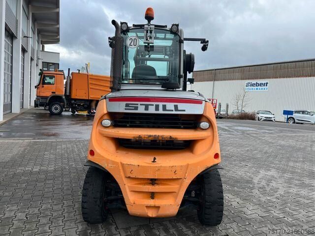 Forklift Still RX70-80 / Duplex: 4.70m! / Zinkenversteller / SS