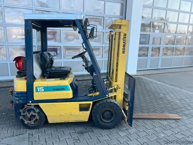 Forklift Komatsu FG15T-15 / Gas / 1995 /