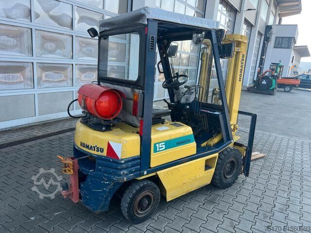 Forklift Komatsu FG15T-15 / Gas / 1995 /