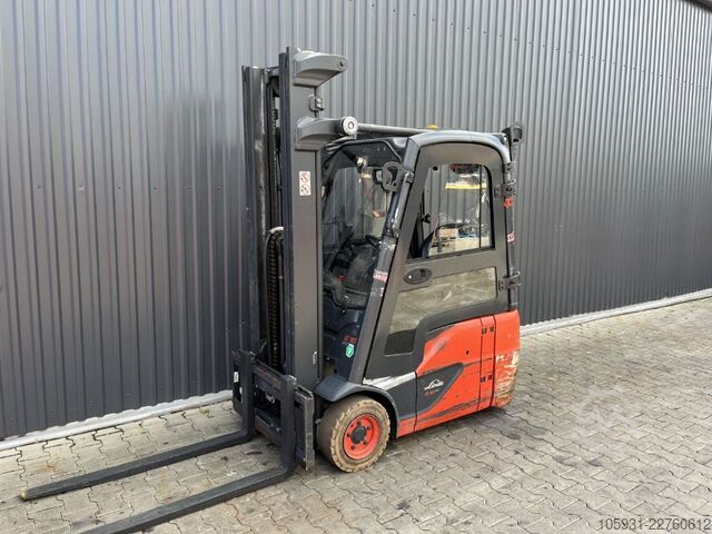 Empilhador eléctrico de 3 rodas Linde E16C-02