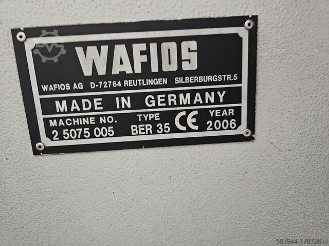 Giętarka do rur Wafios BER35 CNC