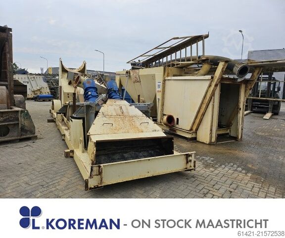 Vaglio di disidratazione Sotres con ciclone Sotres Dewatering screen with Cyclone