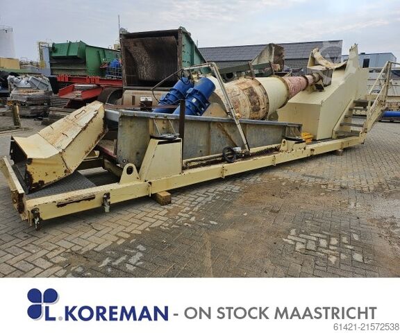 Vaglio di disidratazione Sotres con ciclone Sotres Dewatering screen with Cyclone