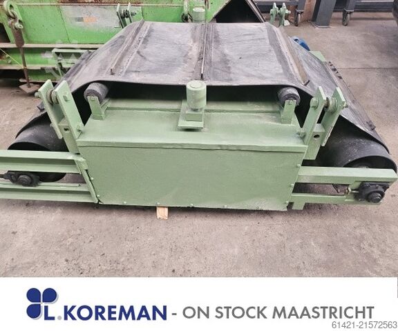 Convoyeur à bande électromagnétique Steinert Steinert Electro Magnetic Conveyor Belt