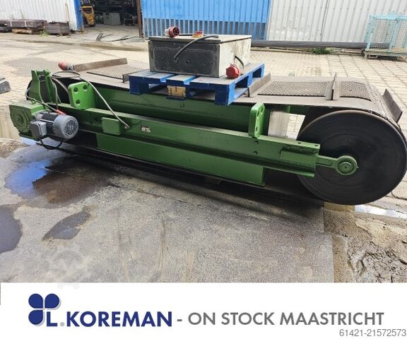 Wagner Elektromagnetische Transportband Wagner Electro Magnetic Conveyor Belt