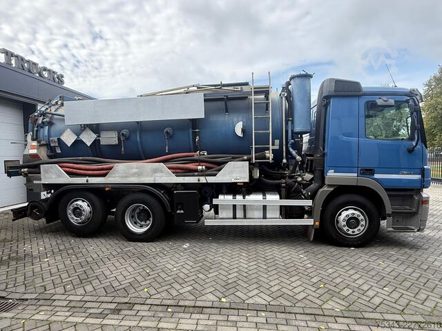 Pojazd ssący Mercedes-Benz Actros 2541 | 13,000L sewer cleaner | Wittig va...