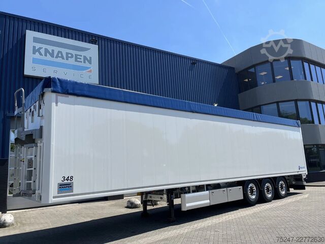 Ruchoma podłoga Knapen Trailers K100 - 92m3 Snelsluiting Alcoa 10mm *Nieuw / Neu*