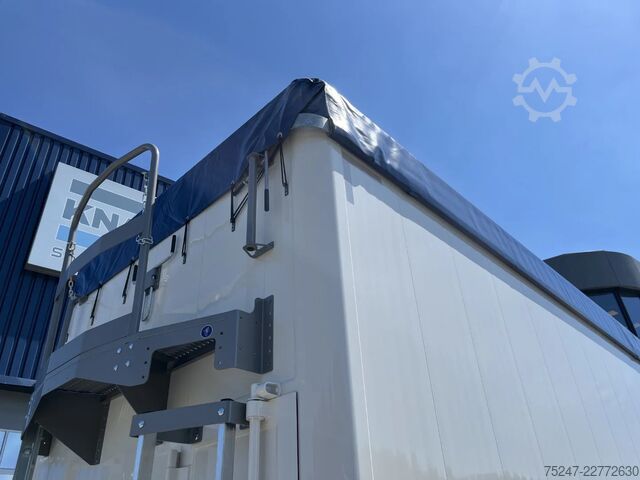 Ruchoma podłoga Knapen Trailers K100 - 92m3 Snelsluiting Alcoa 10mm *Nieuw / Neu*