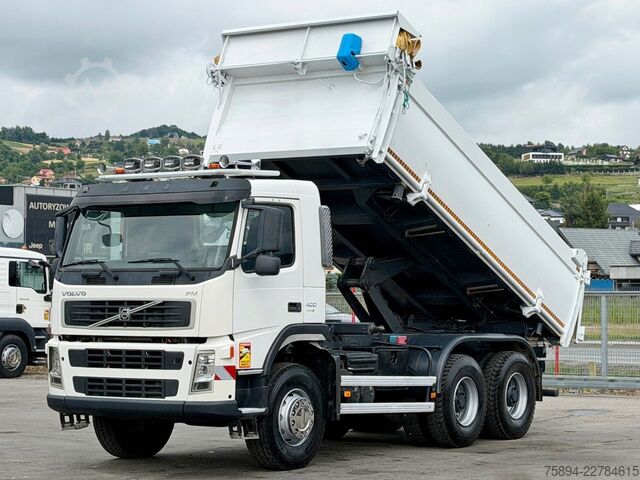 Autocarro ribaltabile VOLVO FM 400 * Kipper 5,20 m + Bordmatic * 6x4!