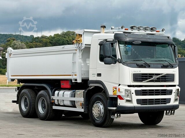 Autocarro ribaltabile VOLVO FM 400 * Kipper 5,20 m + Bordmatic * 6x4!