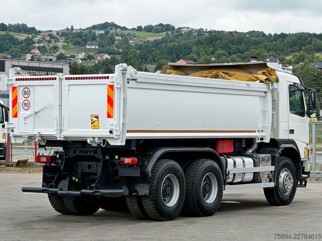 Autocarro ribaltabile VOLVO FM 400 * Kipper 5,20 m + Bordmatic * 6x4!