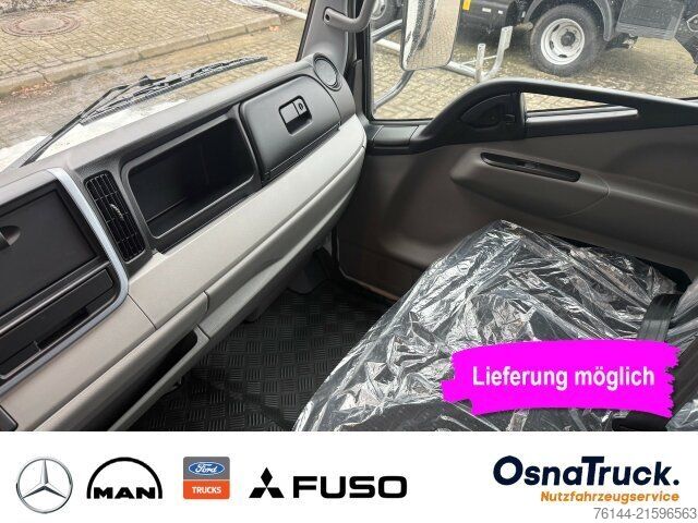 Transporter mit Kipper MITSUBISHI 3C15 AMT Hinterkipper+Box Automat.,Klima,AHK3,5t