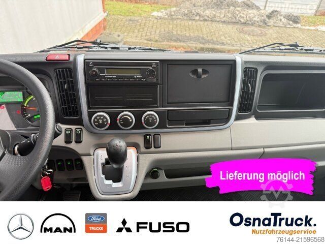 Transporter mit Kipper FUSO 3C15 AMT Hinterkipper+Box Automat.,Klima,AHK3,5t