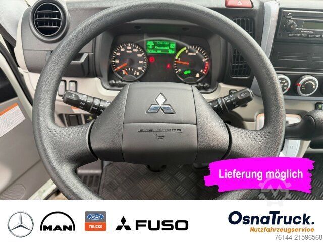 Transporter mit Kipper FUSO 3C15 AMT Hinterkipper+Box Automat.,Klima,AHK3,5t