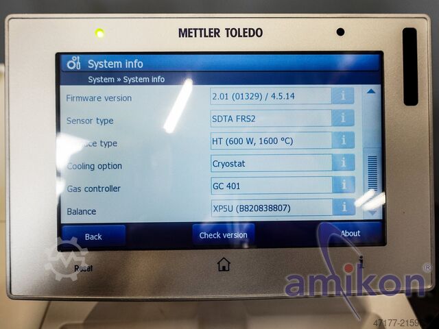 Thermoanalyse-System, Huber Ministat 230 Mettler Toledo TGA/DSC 3+ inkl. STAR Software