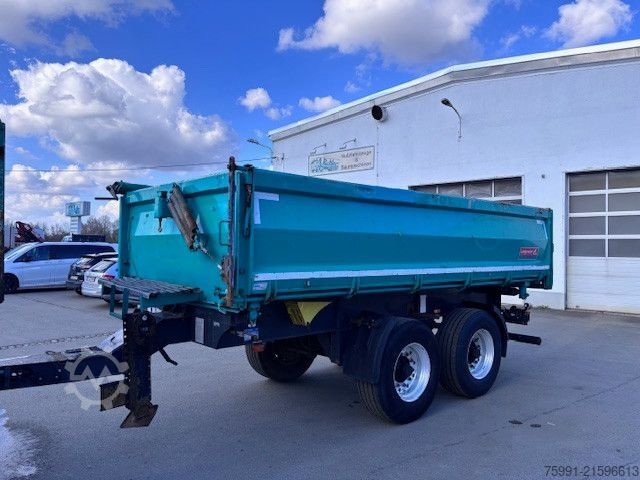 Three-way tipper trailer LANGENDORF TK 18/13