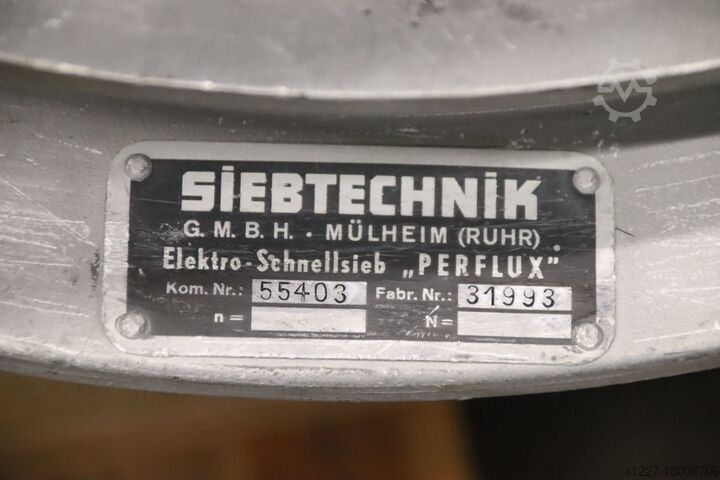 Tamiseur Tamiseur de contrôle Siebtechnik Perflux