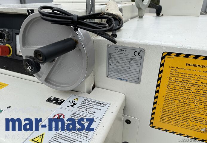 Track-mounted multi-blade saw with laser SCM M3  300 /120