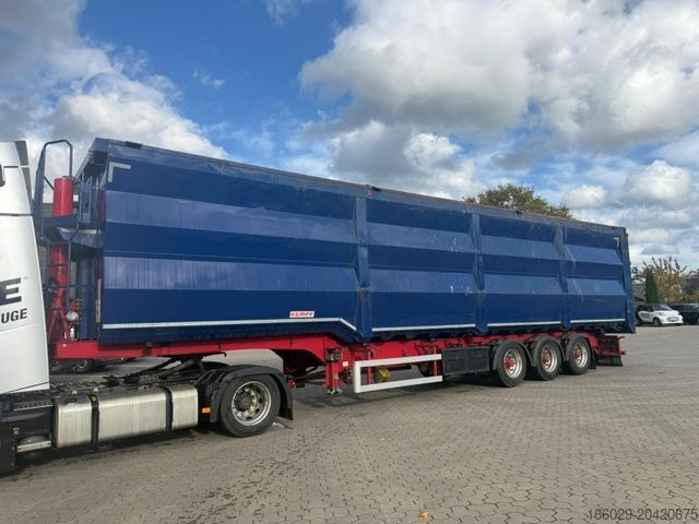 Kippers oplegger KEMPF SKM 35/3 Großraummulde für Schrott 85m³