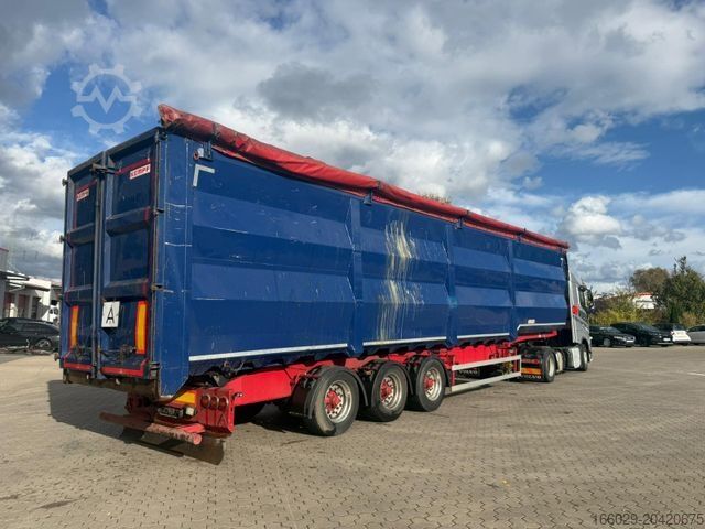 Kippers oplegger KEMPF SKM 35/3 Großraummulde für Schrott 85m³