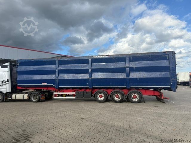 Kippers oplegger KEMPF SKM 35/3 Großraummulde für Schrott 85m³