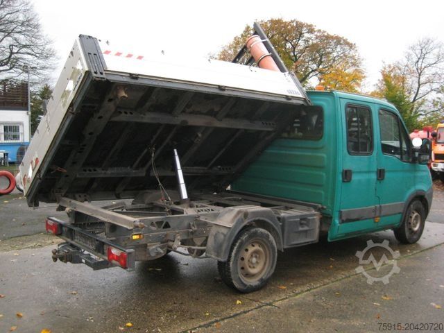Drugi IVECO 35S17D DoKa 3-Seitenkipper von Behörde *2998ccm*