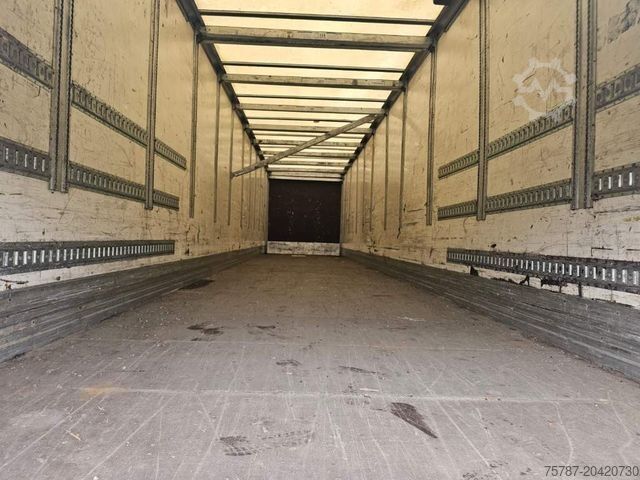 Koffer oplegger SPIER Doppelstock mit Balken, 2 Achser