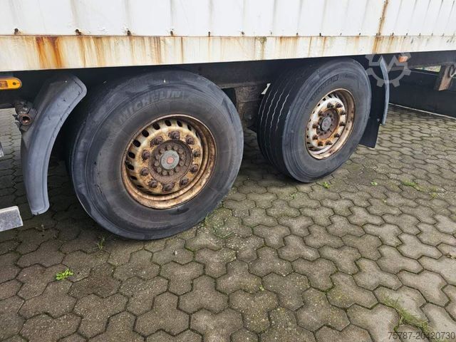 Koffer oplegger SPIER Doppelstock mit Balken, 2 Achser