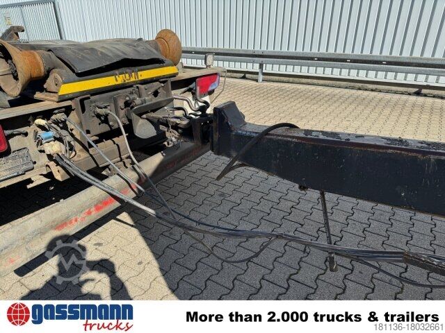 Dreiseitenkipper Anhänger Schwarzmüller TKA 18, Alu-Bordwände, ca. 11m³