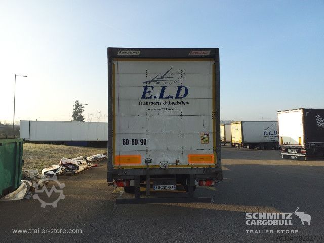 Koffer oplegger Fruehauf Semitrailer Dryfreight Standard Porte relevante