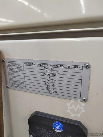 Κέντρο κατεργασίας CNC τόρνου και φρεζαρίσματος Nakamura-Tome TMC 18