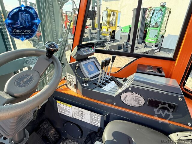 4-vejs gaffeltruck Combilift CBE2500 TRIPLEX 4900 POSITIONER CABIN