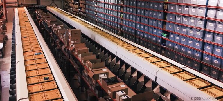 E-ticaret için sıralama sistemi / sorter Dematic Carrouselsorter