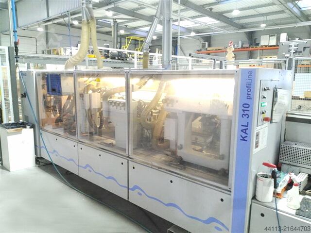 Máquina de colagem de bordas com retorno HOMAG + LIGMATECH KAL 310 /7/A20 + ZHR 541 / L / 095