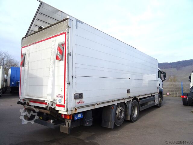 Φορτηγό μεταφοράς ποτών MAN 26.360 TGS*Schwenkwand*20 Pal*Lift/Lenk*2 to LBW