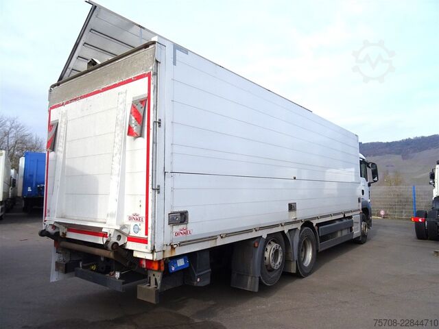 Vrachtwagen met bakwagen MAN 26.360 TGS*Schwenkwand*20 Pal*Lift/Lenk*2 to LBW