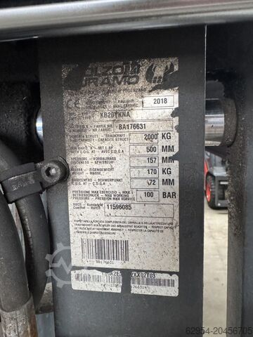 Zacisk wideł Bolzoni KB20 YKNA