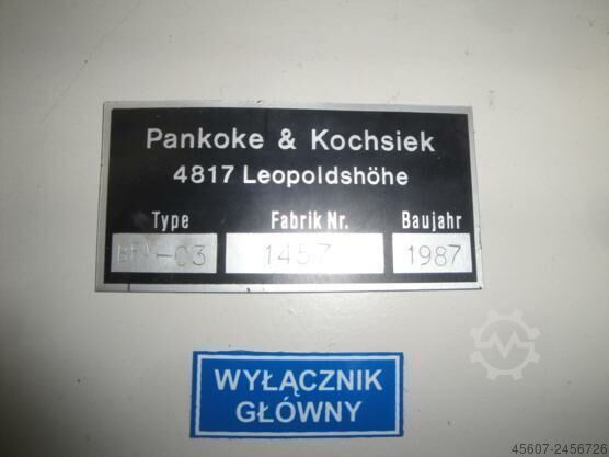 PANKOKE & KOCHSIEK BFA 05 Boren PANKOKE & KOCHSIEK BFA 03 PANKOKE & KOCHSIEK BFA 05 Drilling