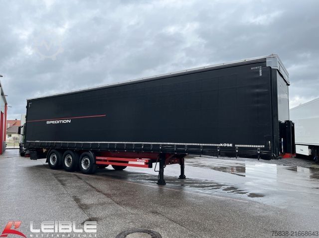 Auflieger mit Pritsche & Plane KÖGEL SN 24*Tautliner*Zertifikat XL*SAF-Achsen*